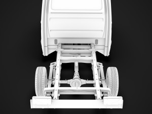 freightliner sprinter chassis crew cab l2 rwd 2019 3D 模型