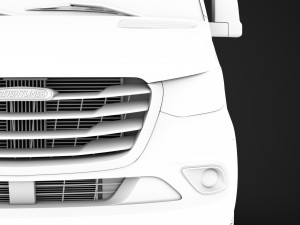 freightliner sprinter chassis single cab l2 fwd 2019 3D Model