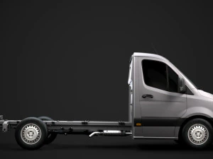 freightliner sprinter chassis single cab l2 rwd 2019 3D Model