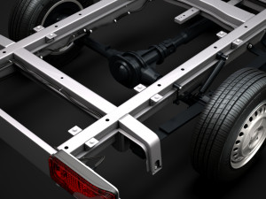 freightliner sprinter chassis single cab l2 rwd 2019 3D 모델