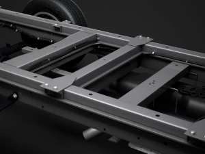 freightliner sprinter chassis single cab l2 rwd 2019 3D Model