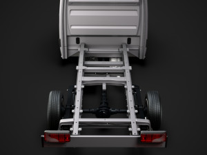 freightliner sprinter chassis single cab l2 rwd 2019 3D 모델