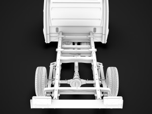 freightliner sprinter chassis single cab l2 rwd 2019 3D 모델