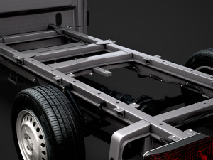 freightliner sprinter chassis single cab l2 rwd 2019 3D 모델