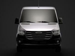 freightliner sprinter chassis single cab l2 rwd 2019 3D 모델