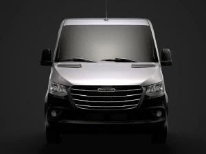 freightliner sprinter chassis single cab l2 rwd 2019 3D Model