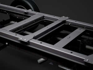 freightliner sprinter chassis single cab l2 rwd 2019 3D 모델