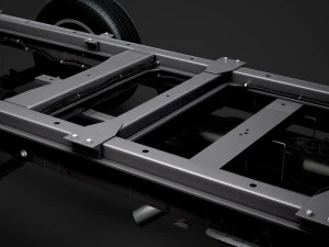 freightliner sprinter chassis single cab l2 rwd 2019 3D Model