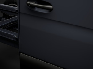 mercedes sprinter chassis crew cab l2 fwd 2019 Model 3D