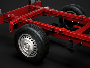 mercedes sprinter chassis crew cab l2 rwd 2019 3D Model