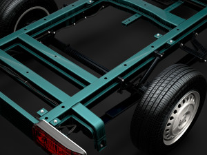 mercedes sprinter chassis single cab l2 fwd 2019 3D मॉडल