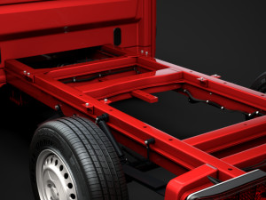 ram sprinter chassis crew cab l2 fwd 2019 3D Model