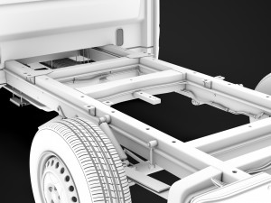 ram sprinter chassis crew cab l2 fwd 2019 3D Model