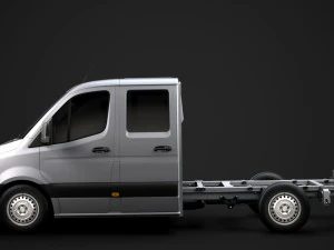 ram sprinter chassis crew cab l2 rwd 2019 3D Model