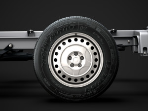 ram sprinter chassis crew cab l2 rwd 2019 3D 模型