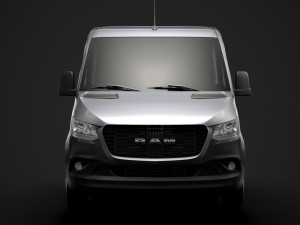 ram sprinter chassis crew cab l2 rwd 2019 3D 模型
