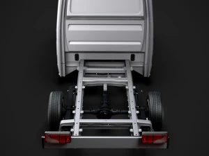 ram sprinter chassis crew cab l2 rwd 2019 3D Model