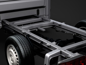 ram sprinter chassis crew cab l2 rwd 2019 3D 模型