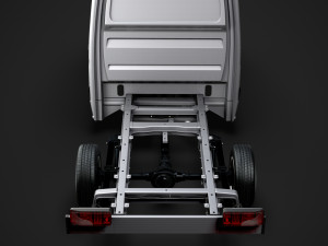 ram sprinter chassis crew cab l2 rwd 2019 3D 模型