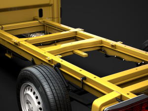 ram sprinter chassis single cab l2 fwd 2019 3D 모델