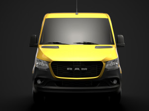 ram sprinter chassis single cab l2 fwd 2019 3D 모델
