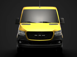ram sprinter chassis single cab l2 fwd 2019 3D Model