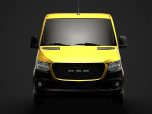 ram sprinter chassis single cab l2 fwd 2019 3D Model