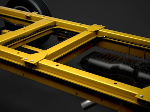 ram sprinter chassis single cab l2 fwd 2019 3D Model