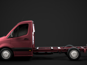 ram sprinter chassis single cab l2 rwd 2019 3D Model