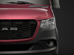 ram sprinter chassis single cab l2 rwd 2019 3D Model