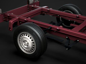 ram sprinter chassis single cab l2 rwd 2019 3D Model