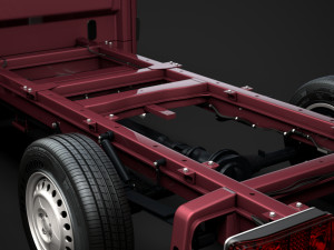 ram sprinter chassis single cab l2 rwd 2019 3D Model