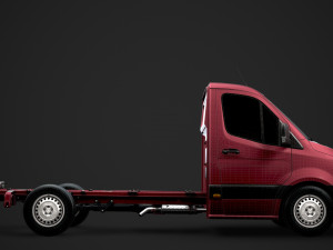 ram sprinter chassis single cab l2 rwd 2019 3D Model