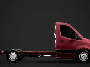 ram sprinter chassis single cab l2 rwd 2019 3D Model