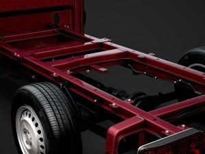 ram sprinter chassis single cab l2 rwd 2019 3D Model