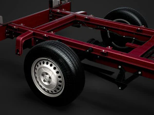 ram sprinter chassis single cab l2 rwd 2019 3D Model