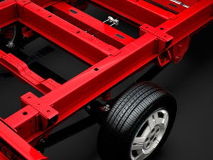 ram promaster cargo chassis truck single cab 3000 wb 2019 3D Модель
