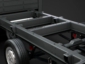 peugeot boxer manager chassis truck crew cab 4035xl wb 2019 3D Model
