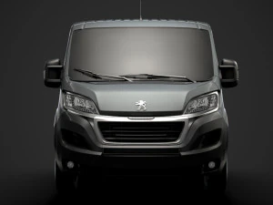 peugeot boxer manager chassis truck crew cab 4035xl wb 2019 3D Model