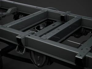 peugeot boxer manager chassis truck crew cab 4035xl wb 2019 3D Model