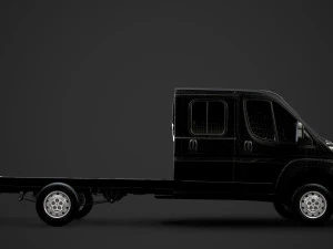 peugeot boxer manager telaio camion doppia cabina 4035xl wb 2014 Modello 3D
