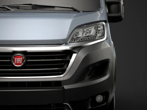 Fiat Ducato Fahrgestell LKW Mannschaftskabine 4035xl wb 2019 3D Modell