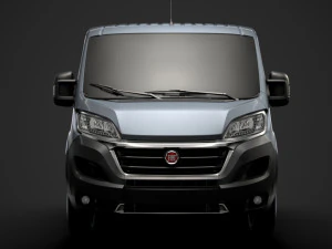 Fiat Ducato Fahrgestell LKW Mannschaftskabine 4035xl wb 2019 3D Modell