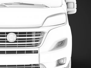 Fiat Ducato Fahrgestell LKW Mannschaftskabine 4035xl wb 2019 3D Modell