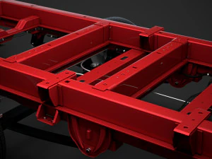 citroen jumper relay chassis truck crew cab 4035xl wb 2014 3D Model