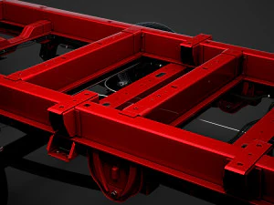 citroen jumper relay chassis truck crew cab 4035xl wb 2014 3D Model