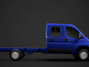 citroen jumper rel&egrave; telaio camion doppia cabina 4035xl wb 2019 Modello 3D