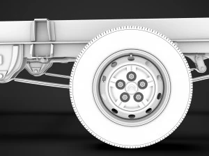 citroen jumper rel&egrave; telaio camion doppia cabina 4035xl wb 2019 Modello 3D