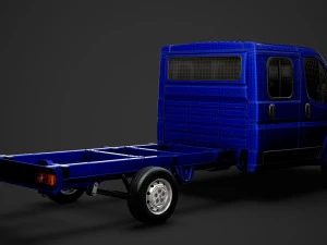 citroen jumper rel&egrave; telaio camion doppia cabina 4035xl wb 2019 Modello 3D