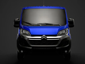 citroen jumper rel&egrave; telaio camion doppia cabina 4035xl wb 2019 Modello 3D
